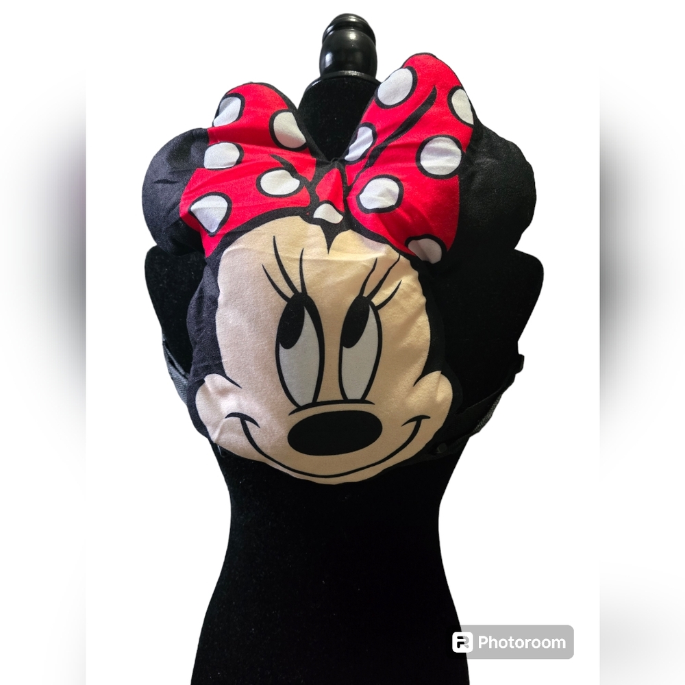 NWT Disney Minnie Mouse Backpack Toddler Plush Small Adorable Adjustable Straps